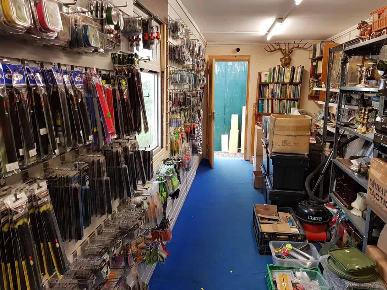Pike fishing tackle and unhooking kit at Finch Farm Fishery